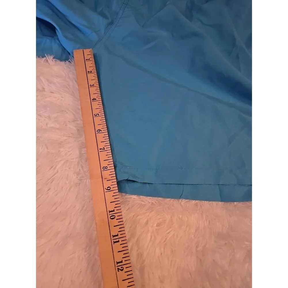 Kailua Surf Board Shorts Mens 5X Green Blue Teal‎ Mesh Lined Swimwear Drawstring